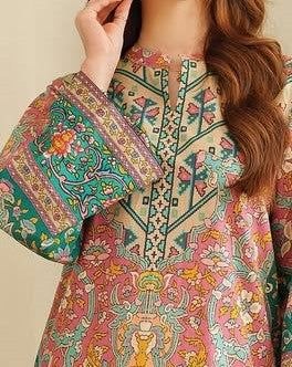 Digital Print Muslin Co-Ord Set